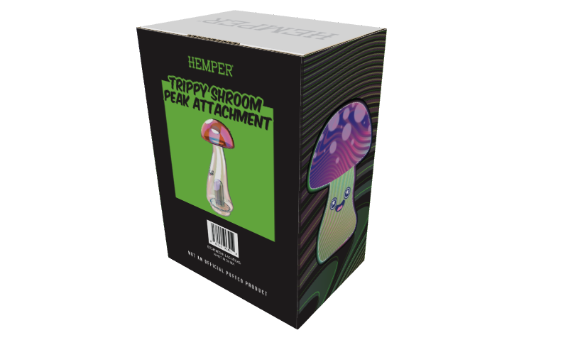 Trippy Shroom Puffco Peak Top