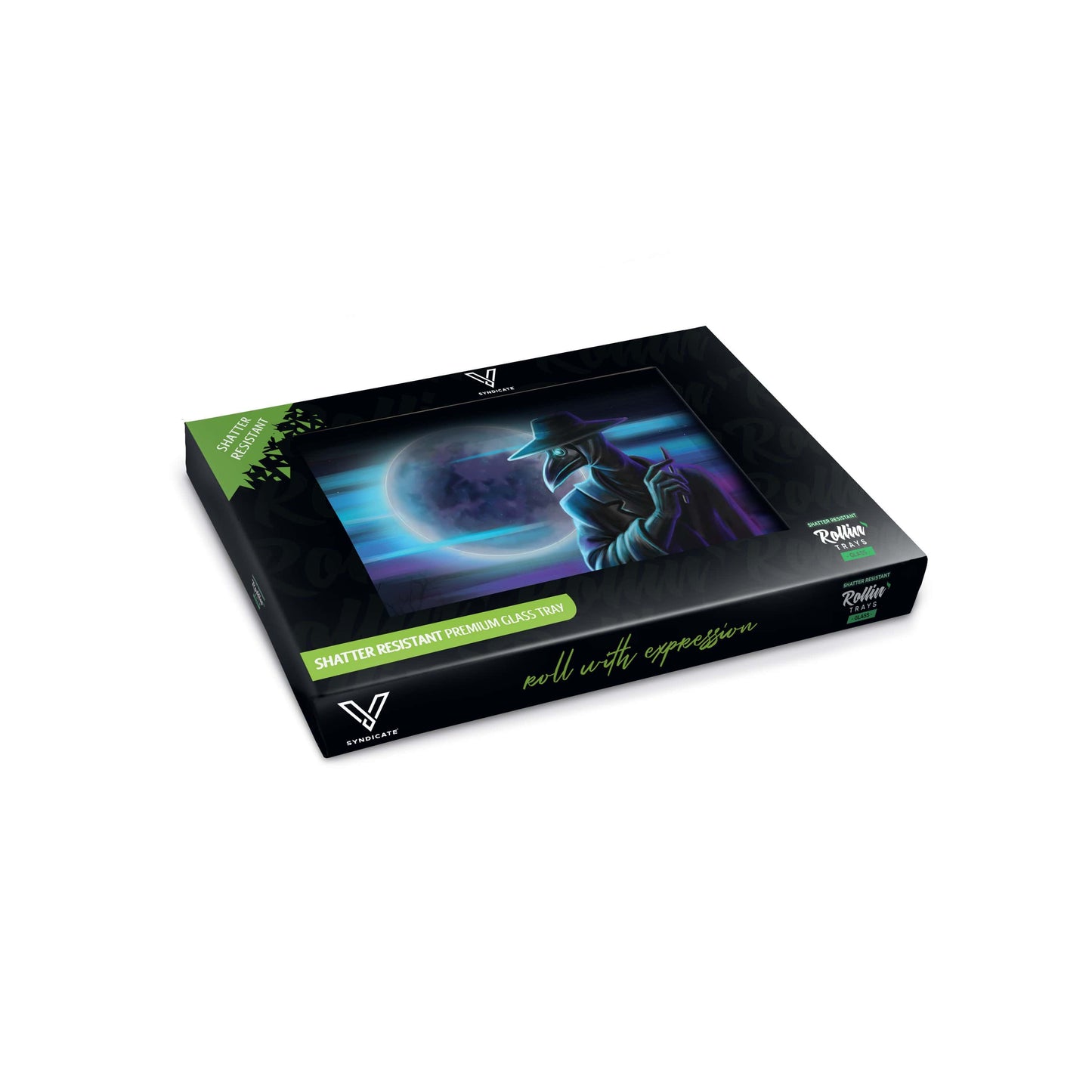 Dark Traveler Glass Rollin' Tray