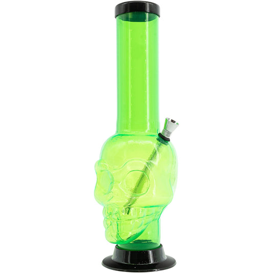 JM Enterprises  12-15" Acrylic Skull Chamber Bong - Multiple