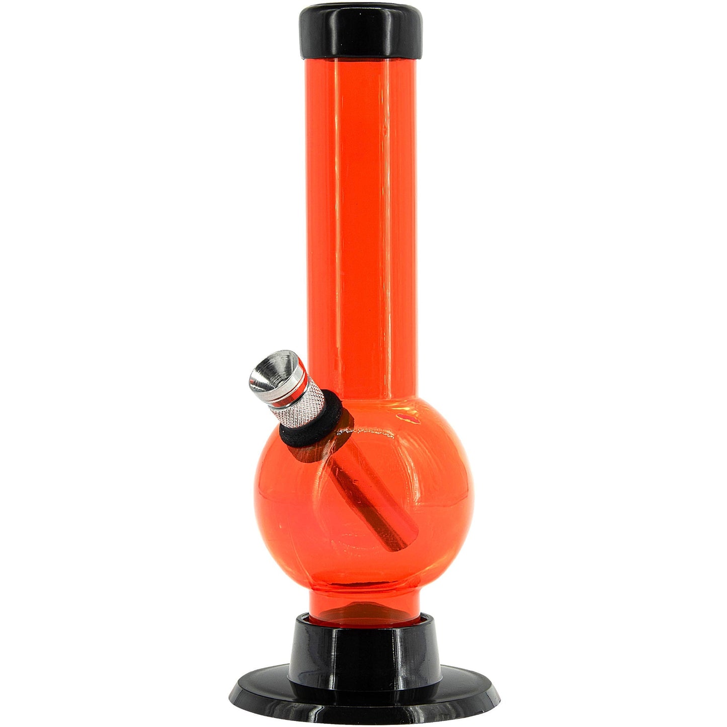 JM Enterprises 6" Acrylic Bubble Bong - Multiple Colors